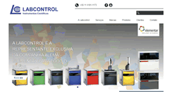 Desktop Screenshot of labcontrol.com.br